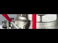 Válvula de bolas de latón, de flujo completo, masculino/femenino, manija de palanca plana