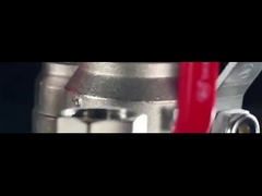 Válvula de bola de palanca de latón de 25 bares