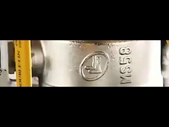 Manilla de palanca válvula de gas de latón Femenino X Femenino hilos largos 5 Bar 1/2 pulgadas