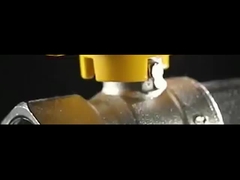 T manija femenina X femenina hilos largos 5 bar 1 pulgada válvula de gas