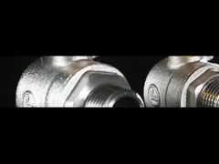 BS2779 Válvula de bola de línea de gas de rosca masculina X masculina