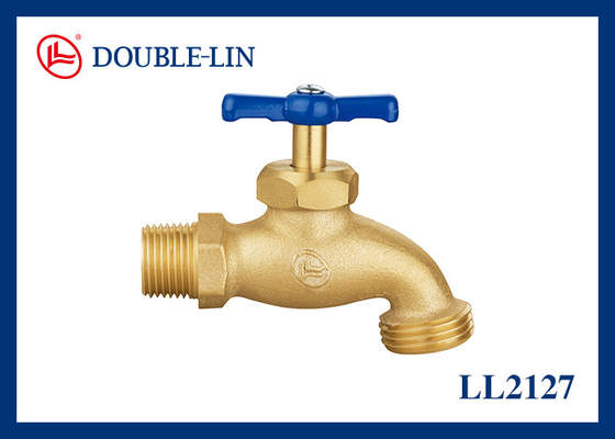HPB 57-3 3/4" x 3/4" golpecito de cobre amarillo frío de la llave de paso