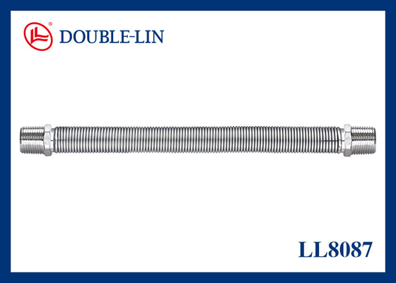 Manguera acanalada de acero inoxidable de la nuez del tornillo masculino del varón X
