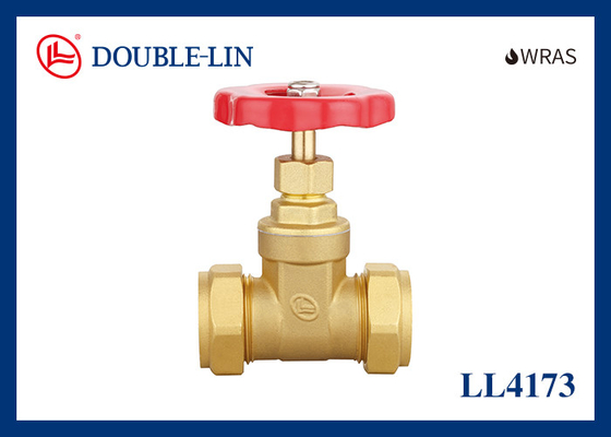 Válvula de parada de manija de acero ISO228 de hilo Hembra x Hembra 232psi Presión de trabajo -10°C a 120°C