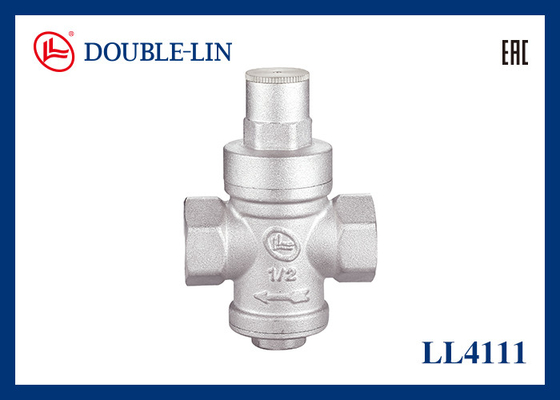 Válvula reductora de presión de 1/2" 3/4" PN16 Rosca ISO228 0℃ a 80℃ Presión de trabajo