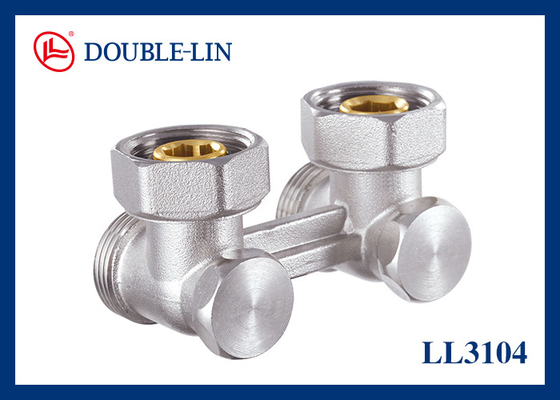 F3/4' X M3/4" Ángulo de las válvulas de dos tubos ISO228