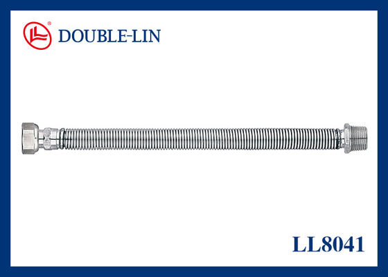 Tuerca de tornillo hembra X macho 10CM Manguera corrugada de acero inoxidable