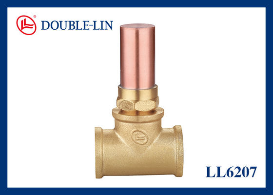 el 1/2 “a 3/4&quot; pararrayos de cobre amarillo femeninos del martillo de agua de la hembra x
