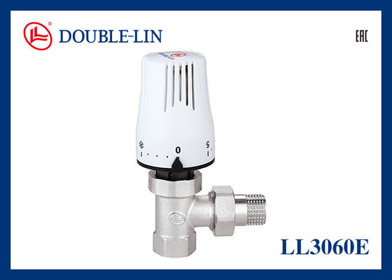 BS2779 hilo 3/4" válvula termostática angulosa