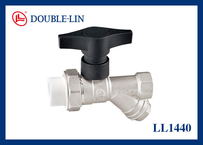 Filtro de manija alta 3/4 pulgadas válvula de bolas de latón con manija T