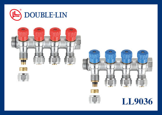 ISO228 Filamento de acero cromado de latón de manifold HPB 57-3 Material